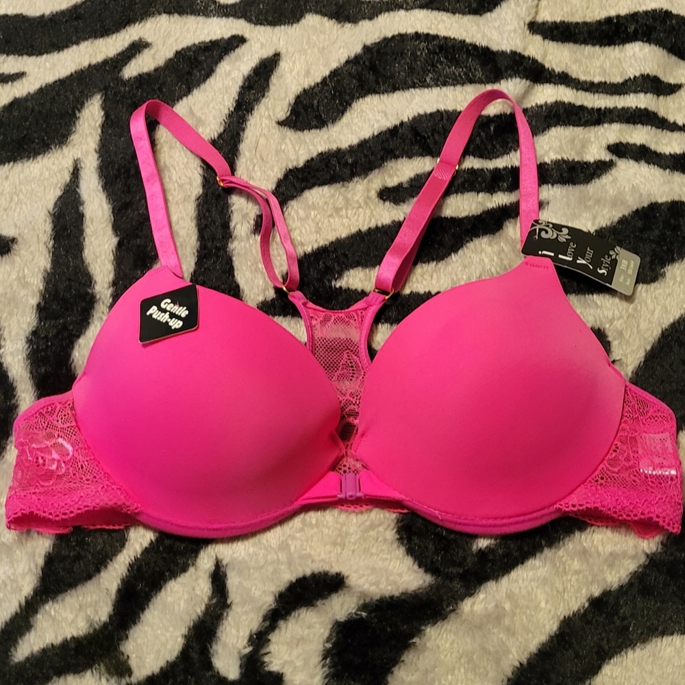 Pink Bra B38 pushup